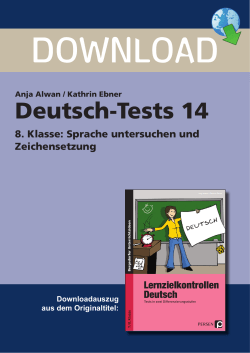 Deutsch-Tests 14