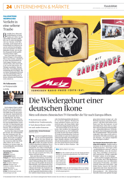 Die Wiedergeburt einer deutschen Ikone