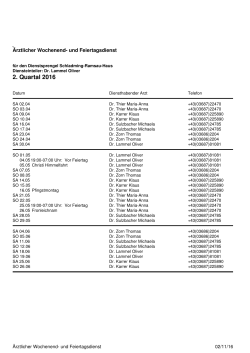 2. Quartal 2016