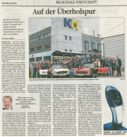 Die Firma Kunststoff Helmbrechts wächst und wächst. Vorstand Axel