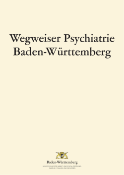 Wegweiser Psychiatrie Baden