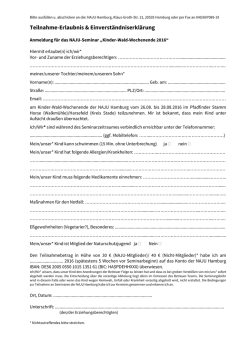 Diesen Abschnitt bitte unterschrieben vor dem Seminar abgeben