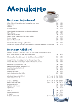 Durst zum Aufwärmen? Durst zum Abkühlen?