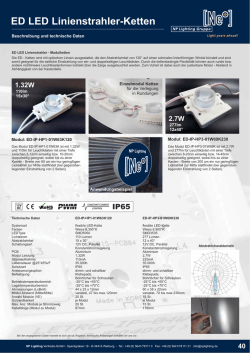 ED-LED Kette - NP Lighting