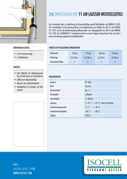 isowindow f1 aw (aussen wechselseitig)