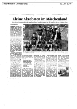 IVZ vom 02.07.2015 - Mauritiusschule Ibbenb&uuml;ren