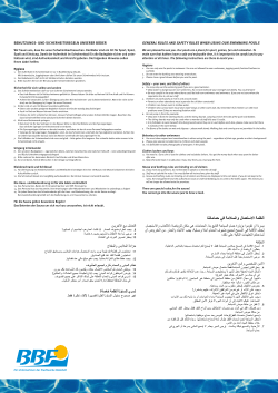 Deutsch/Englisch und Arabisch (pdf-Datei)