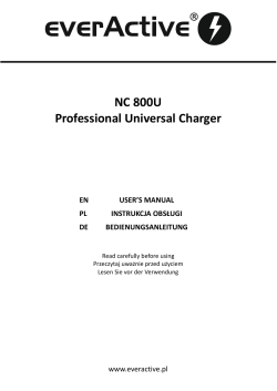 NC 800U Professional Universal Charger