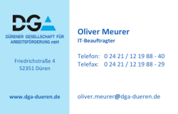 Oliver Meurer - DÜRENER GESELLSCHAFT FÜR