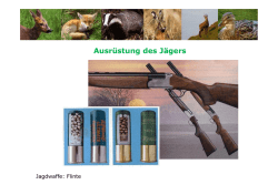 Ausrüstung des Jägers