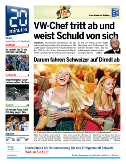 VW-Chef tritt ab und weist Schuld von sich