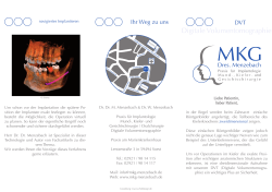 DVT-Brosch&uuml;re - MKG Dres. Menzebach