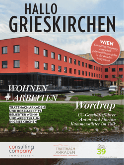 Hallo Grieskirchen - consulting company