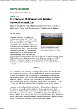 03.03.2016 Tiroler Tageszeitung online