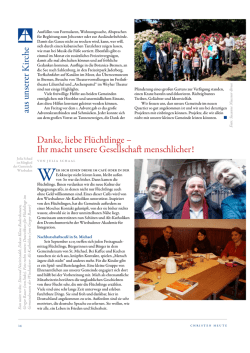 Christen-heute_2016-01 - Wiesbadener Akademie für Integration eV