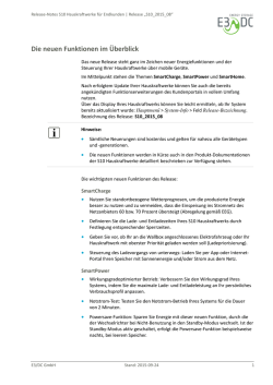 Release-Notes für Endkunden