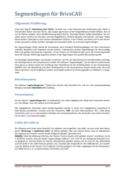 Handbuch Segmentbogen