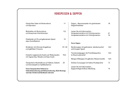 VORSPEISEN & SUPPEN