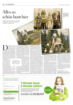 DIE ZEIT - Editions Alphil