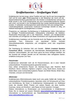 Gro&beta;britannien &ndash; Gro&beta;artiges Vieh!