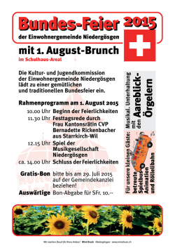 Bundes-Feier Bundes