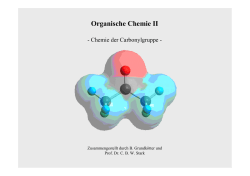 Carbonylverbindungen - Institut f&uuml;r Chemie und Biochemie der FU