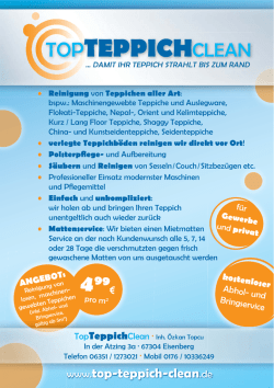 Flyer TopTeppichClean.indd