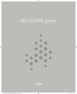 RE/COVER green - VORWERK TEPPICH