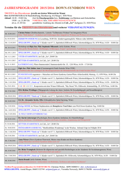 Komplettes Jahresprogramm 2015/16 (PDF-Download) - Down