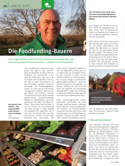 Die Foodfunding-Bauern