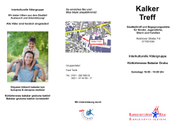 Kalker Treff - Kinderschutzbund Köln
