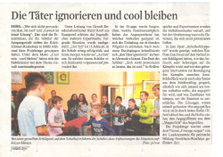 Die T&auml;ter ignorieren und cool bleiben