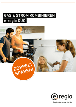 DOPPELT SPAREN!