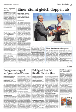 Einer r&auml;umt gleich doppelt ab