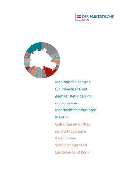 Gutachten - Der Parit&auml;tische Berlin
