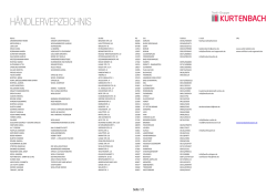 h&auml;ndlerverzeichnis