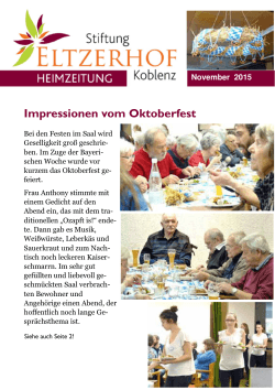 November - Stiftung Eltzerhof Koblenz