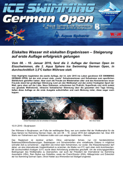 Pressemitteilung am 10.01.2016
