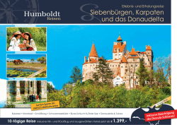 Humboldt Reisen