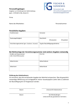 Personalfragebogen (Sofortmeldung) – (Download als PDF)