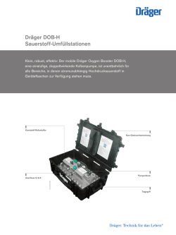 Dr&auml;ger DOB-H Sauerstoff