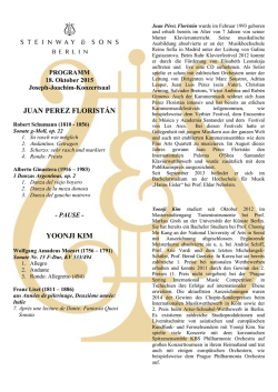 JUAN PEREZ FLORIST&Aacute;N YOONJI KIM