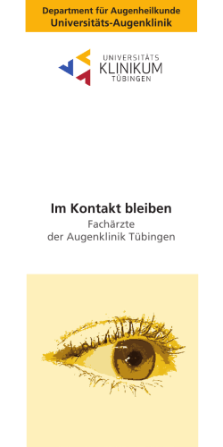 Im Kontakt bleiben