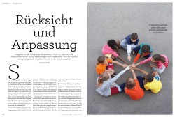 Integration, wir Eltern 12/2012 - Gespr&auml;chskultur