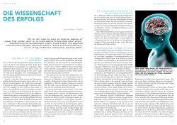 DIE WISSENScHAFT DES ERFoLGS