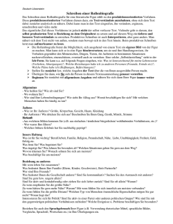 Arbeitsblatt zum Erstellen einer Rollenbiographie