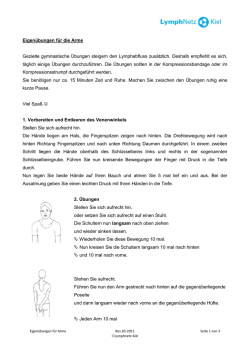 Eigen&uuml;bungen f&uuml;r Arme