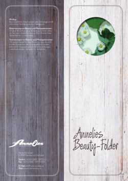 Beauty Prospekt downloaden
