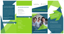 Masterstudiengang Intra- und Entrepreneurship (tech)