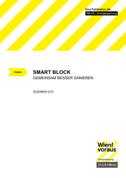 Smart Block - Gemeinsam besser sanieren
